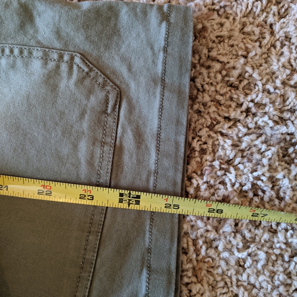 Sanctuary Green Shacket Four Pocket Button Down - Picture 5 of 11